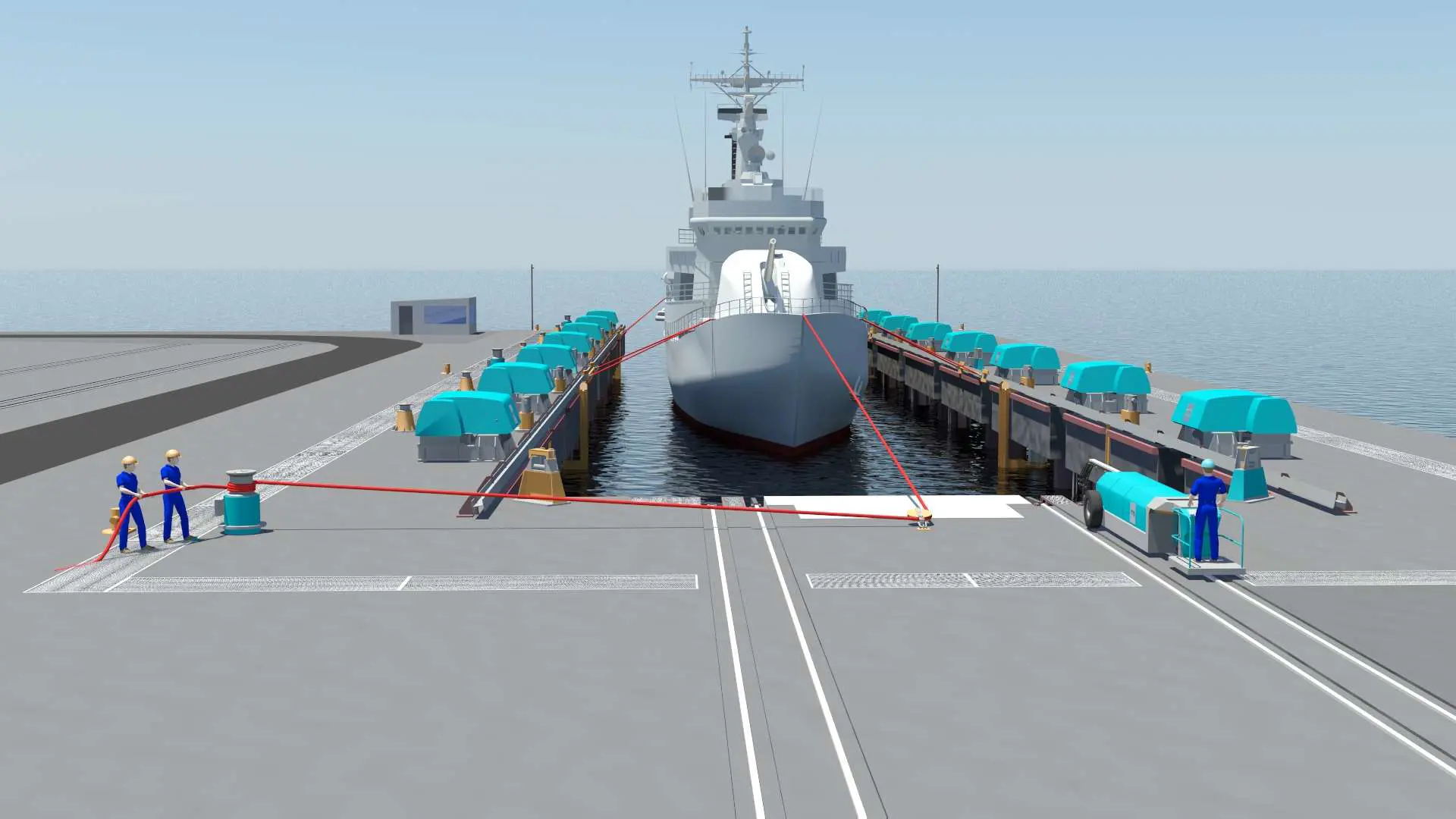 In Haul And Positioning System Render Small