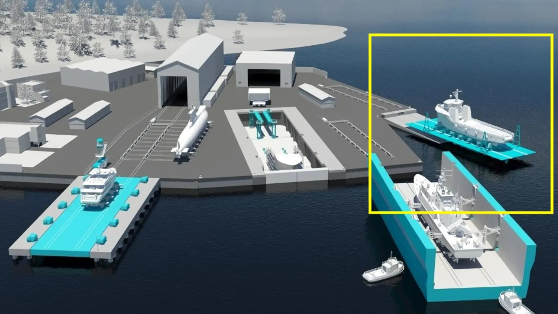 Shiplift Systems | Mechanical Dock Lift Systems | Syncrolift