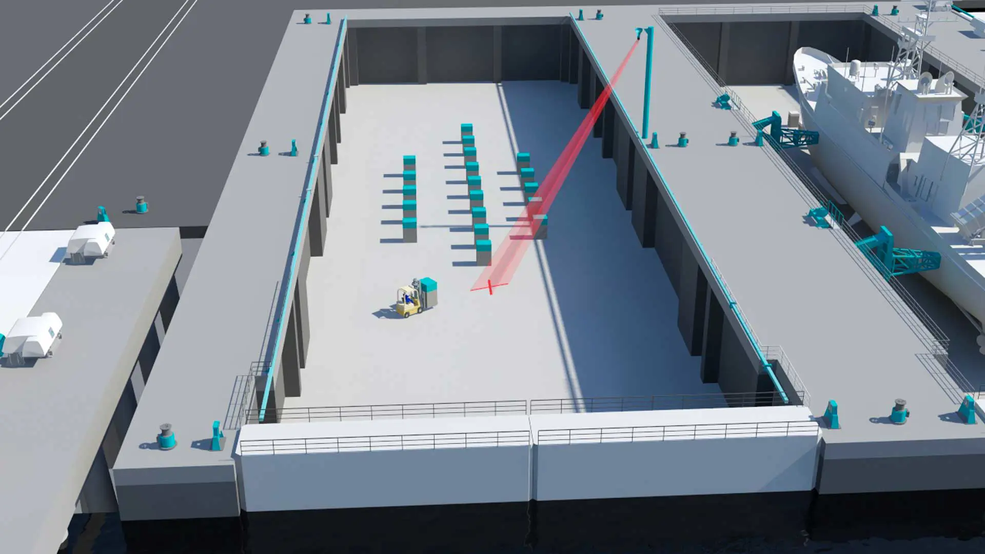 FastDocking - Auto Block Guiding | Syncrolift