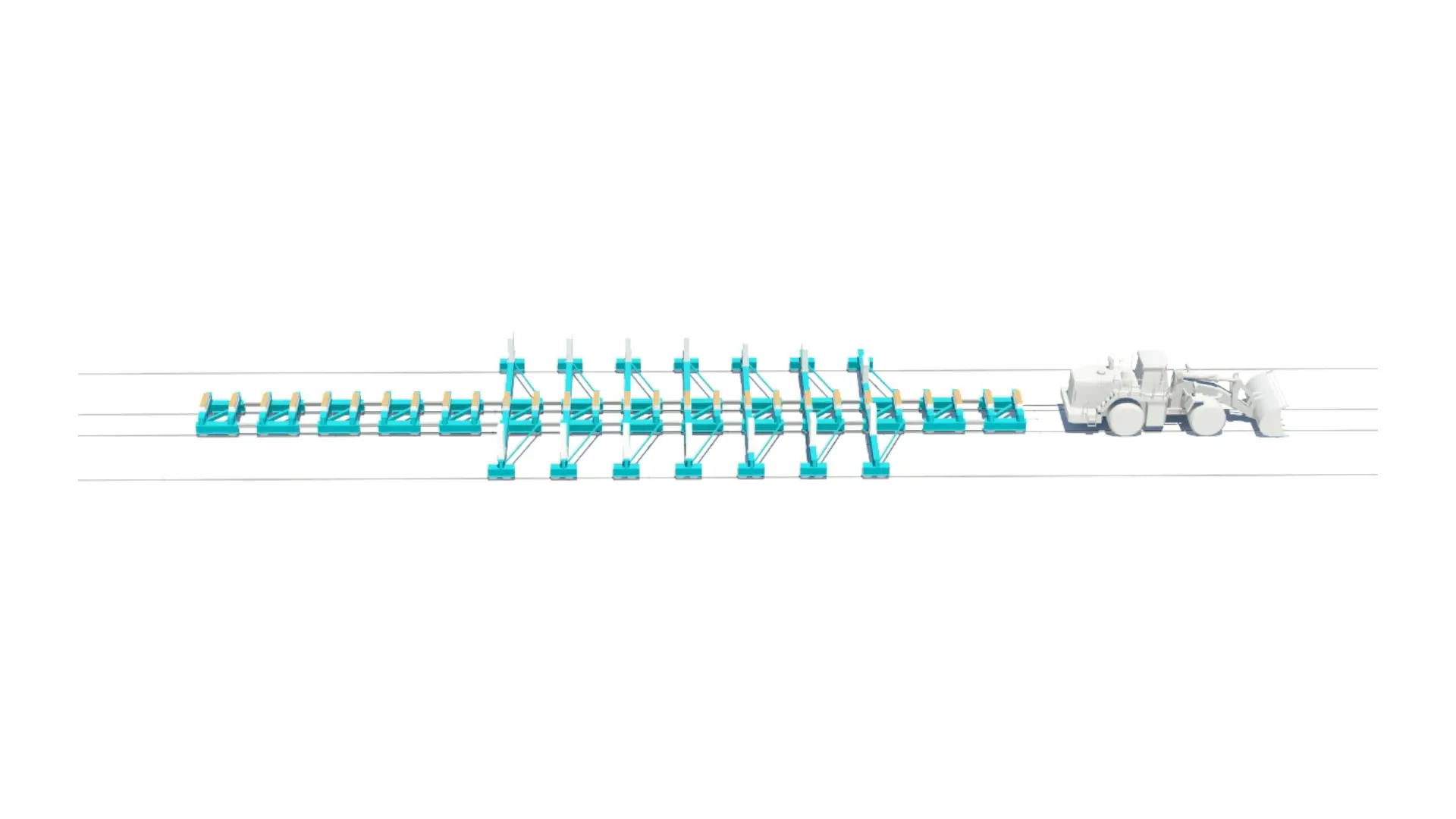 Lifting Transfer Module Transfer Systems - Rigid Transfer System | Syncrolift